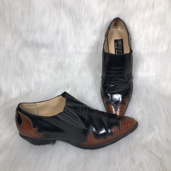 Cathy Jean Shoes - 🖤Cathy Jean Low Ankle Western Shoes